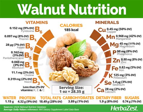 walnuts omega 3 nutrition facts